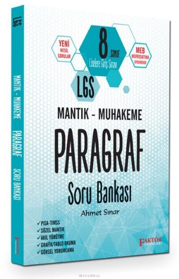 8.SINIF LGS MANTIK MUH.PARAGRAF -SB- 