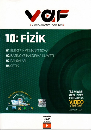 VAF 10.SINIF FASİKÜL FİZİK - 2022-23