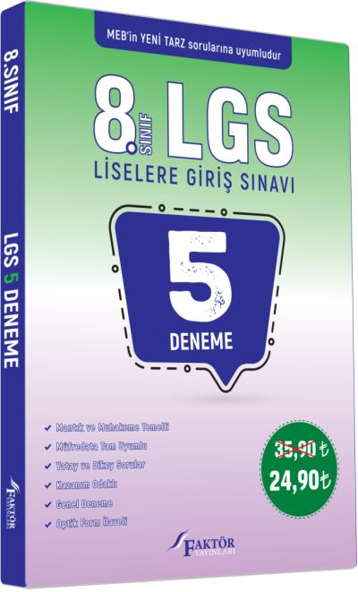 8.SINIF LGS 5 Lİ DENEME -