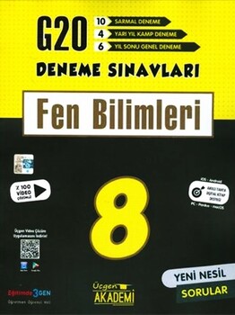 8. SINIF FEN BİLİMLERİ DENEME -