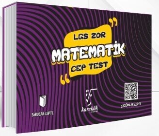 LGS CEP TEST MATEMATİK ZOR -