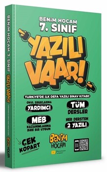 7.SINIF TÜM DERSLER YAZILI VAR -