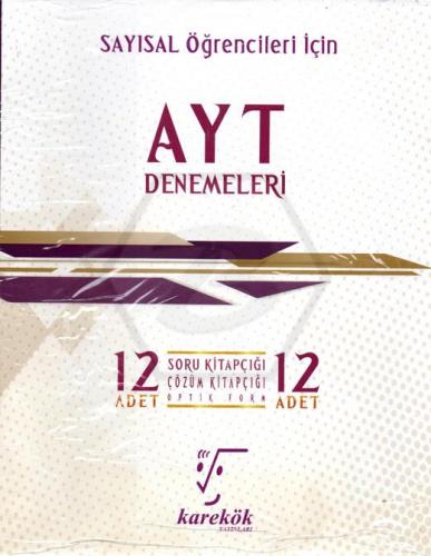 AYT 12 SAYISAL DENEME -