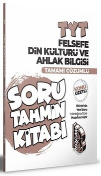 TYT FELSEFE  KONU ÖZETLİ TAM.ÇÖZ.TAHMİN KİT -2023