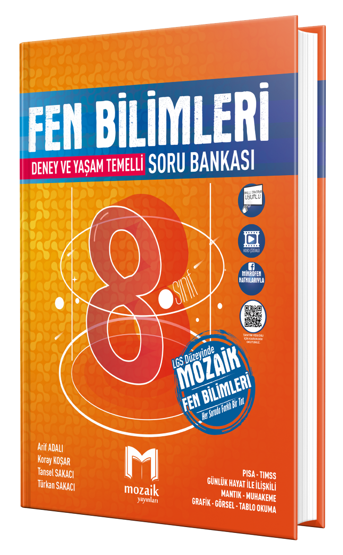 8.SINIF MOZAİK  S.B. FEN BİLİMLERİ - 2023-24
