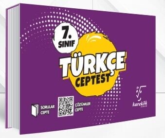 7.SINIF CEP TEST TÜRKÇE 