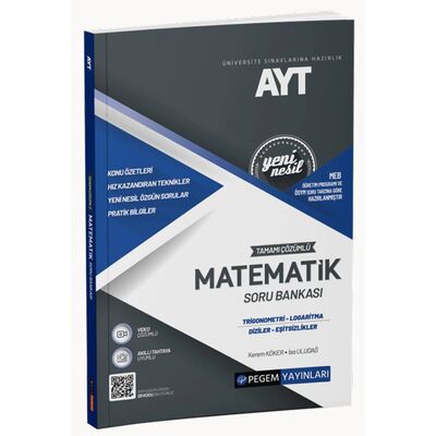 AYT MATEMATİK ÇÖZ. SB-TRİGO-LOG-DİZİLER-EŞTS.-