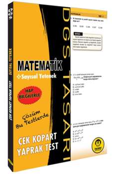 DGS MATEMATİK -YT- 2024