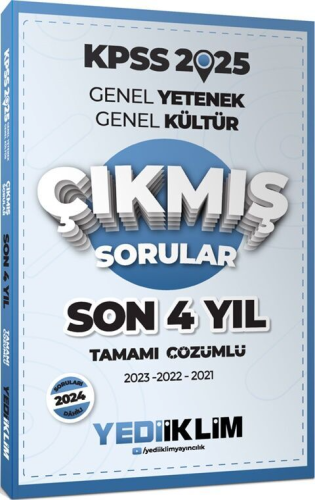 KPSS GY GK SON 4 YIL ÇIKMIŞ SORULAR-2025