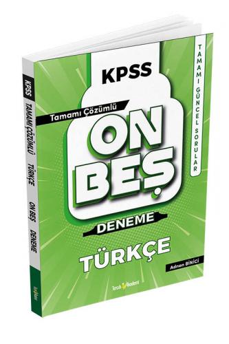 KPSS  TÜRKÇE 15 DENEME -