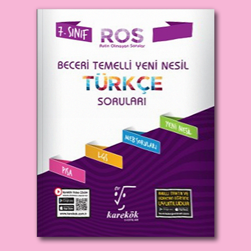 7.SINIF TÜRKÇE ROS -SB- 