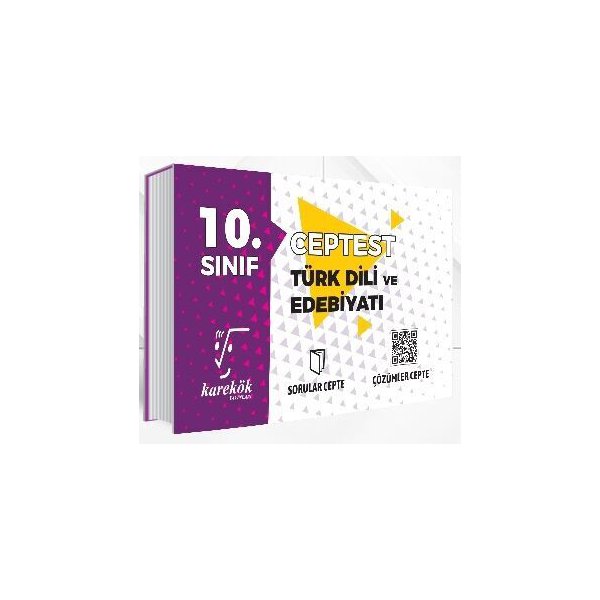 10.SINIF CEP TEST TÜRK DİLİ EDEBİYATI -