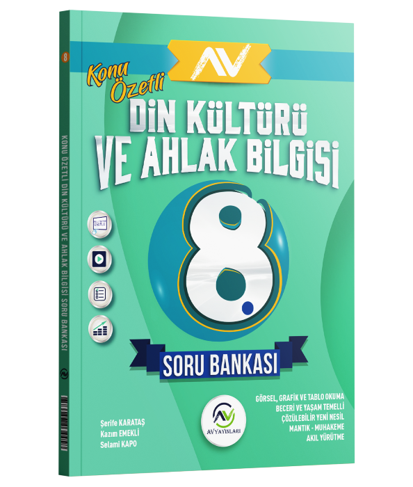 8.SINIF AV SORU BANKASI DİN KÜLTÜRÜ - 24-25