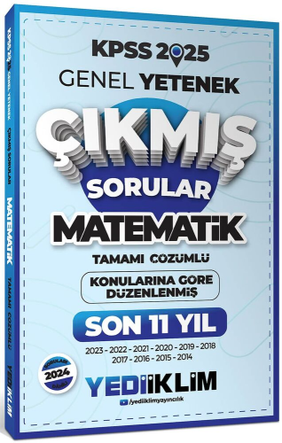 KPSS MAT.GY KON.GÖRE 11 YIL ÇIKMIŞ-2025