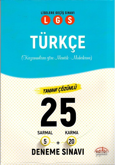 LGS TÜRKÇE25 Lİ DENEME -