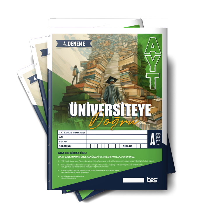 ÜNİVERSİTEYE DOĞRU YKS AYT DNM TARAMA 04-A - 25-26