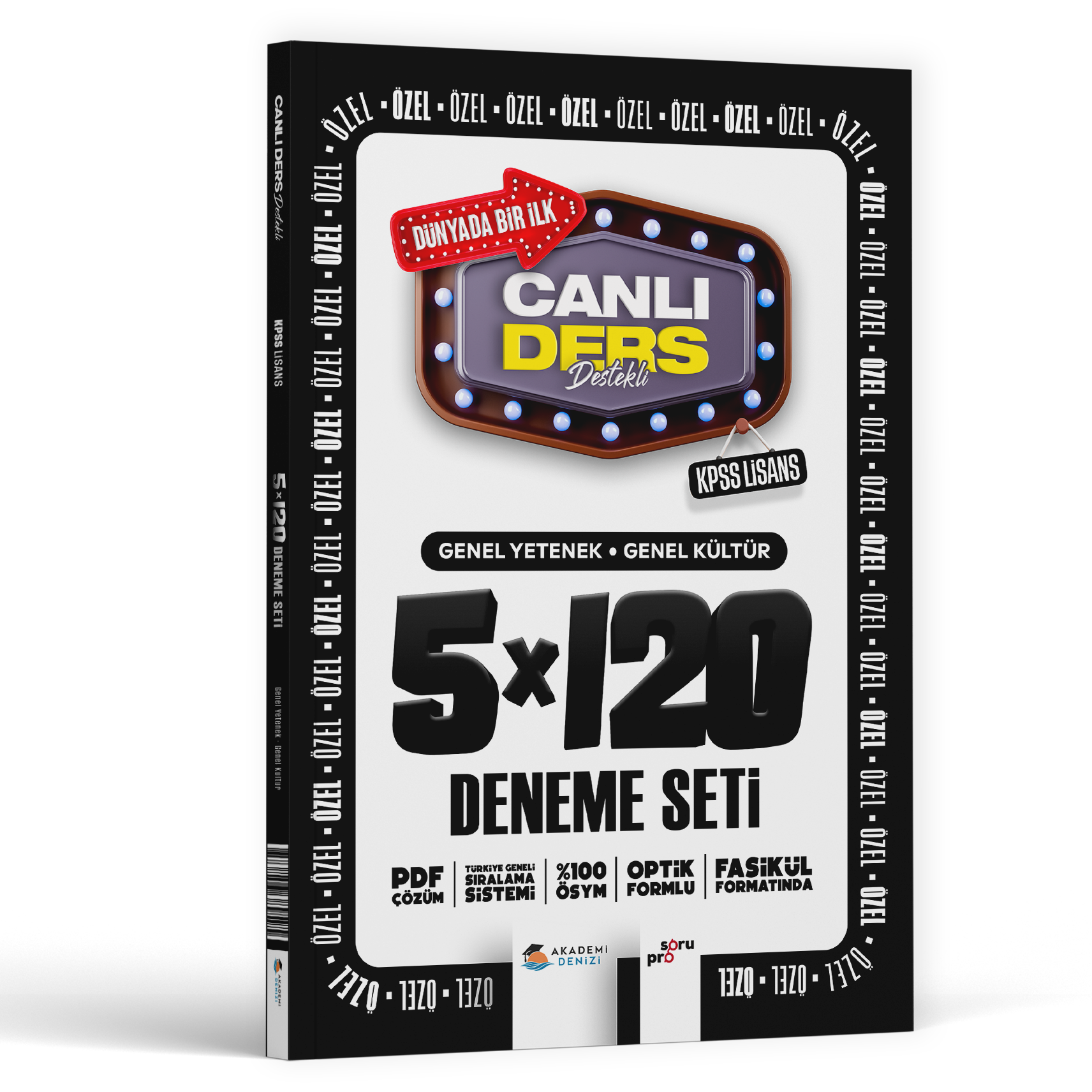 KPSS CANLI DERS LİSANS GK/GY 5 Lİ DNM SETİ - 2025