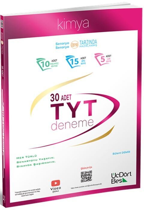 TYT KİMYA 30 LU DENEME DENEME- 2024