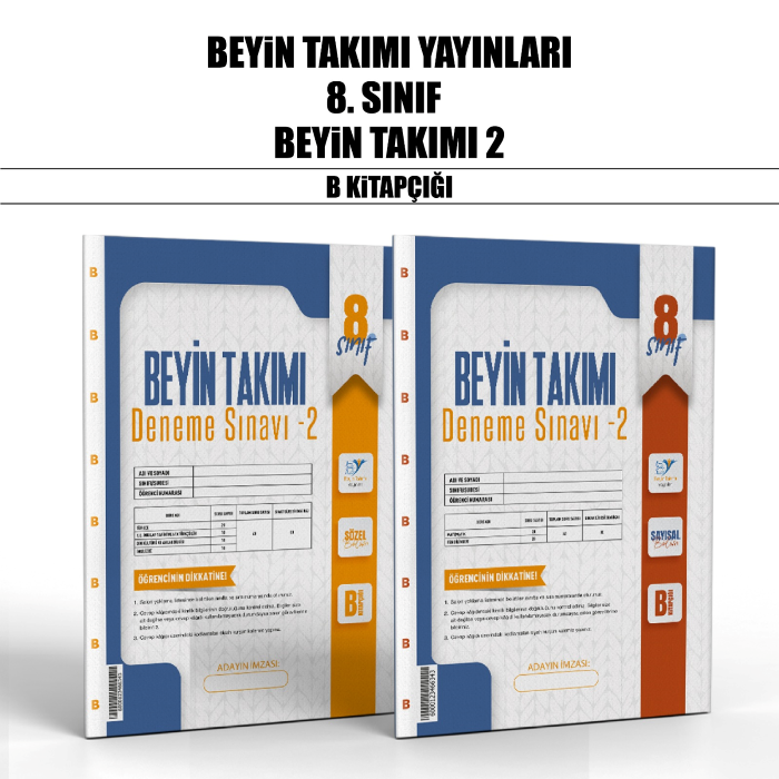 B.TAKIMI 08.SINIF ÖZ DEĞ.(ÖDS) SAY/SÖZ 2-B - 25-26