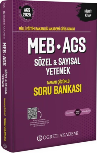 MEB-AGS SÖZEL SAYISAL YETENEK SORU BANKASI -2026