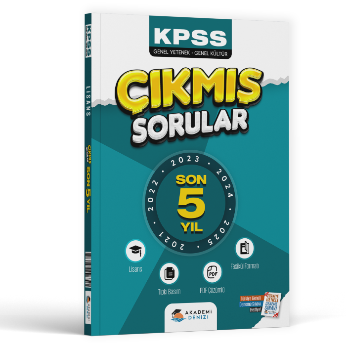 KPSS FASİKÜL ÇIKMIŞ SORU LİSANS GYGK 5 YIL 16-24