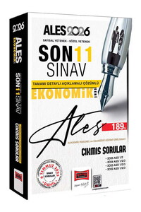 ALES EKO.SERİ SAY-SÖZL YET SON 11 SINAV-2026