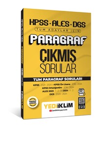 KPSS ALES DGS PARAG.KON.GÖRE ÇIKMIŞ-2025