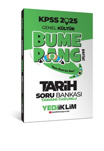 KPSS GK BUMERANG TARİH SORU BANK-2025