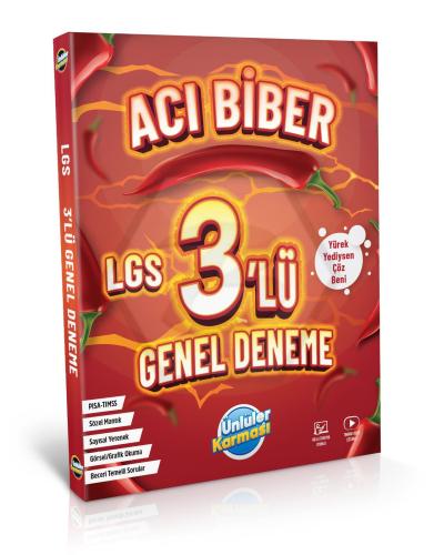 8.SINIF LGS ACI BİBER GENEL 3 LÜ DENEME -2024