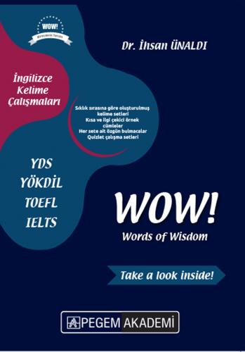 YDS YÖKDİL WOW WORDS OF WİSDOM -2026
