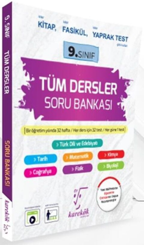 9.SINIF TÜM DERSLER SORU BANKASI -2025