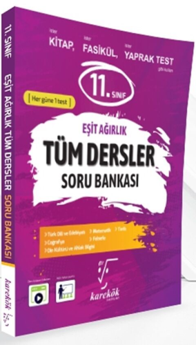 11.SINIF TÜM DERSLER SORU BANKASI EŞİT AĞ. -2025
