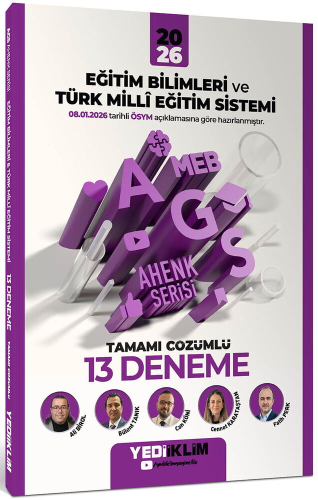 YEDİİKLİM MEBAGS AHENK TÜRK EĞİT SİS 13 DNME -2026