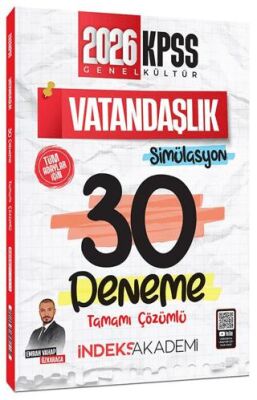 2026 KPSS VATANDAŞLIK SİMÜLASYON 30 DEN -2026
