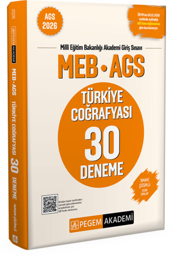 MEB AGS TÜRKİYE COĞRAFYASI 30 DENEME -2026
