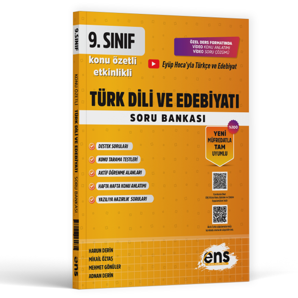 *ENS 09.SINIF ETKİNLİKLİ KÖS EDEBİYAT - 2025-26