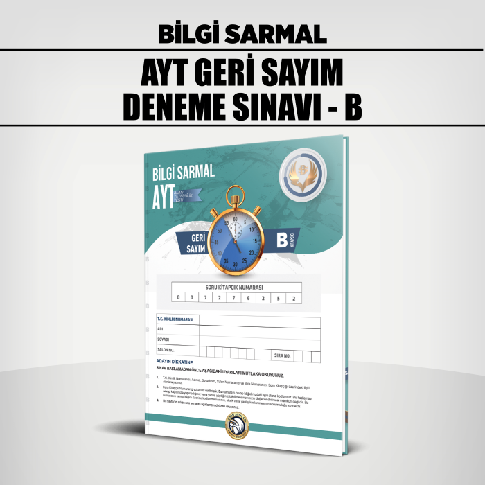 GERİ SAYIM B.SARMAL YKS AYT DNM KLB 1-B - 26