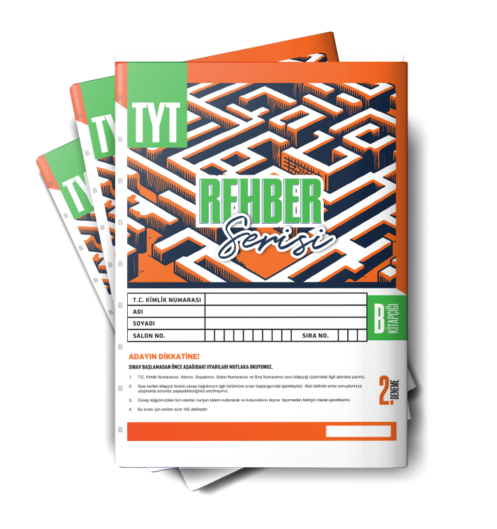 REHBER SERİSİ TYT DENEME 02-B - 2025-26