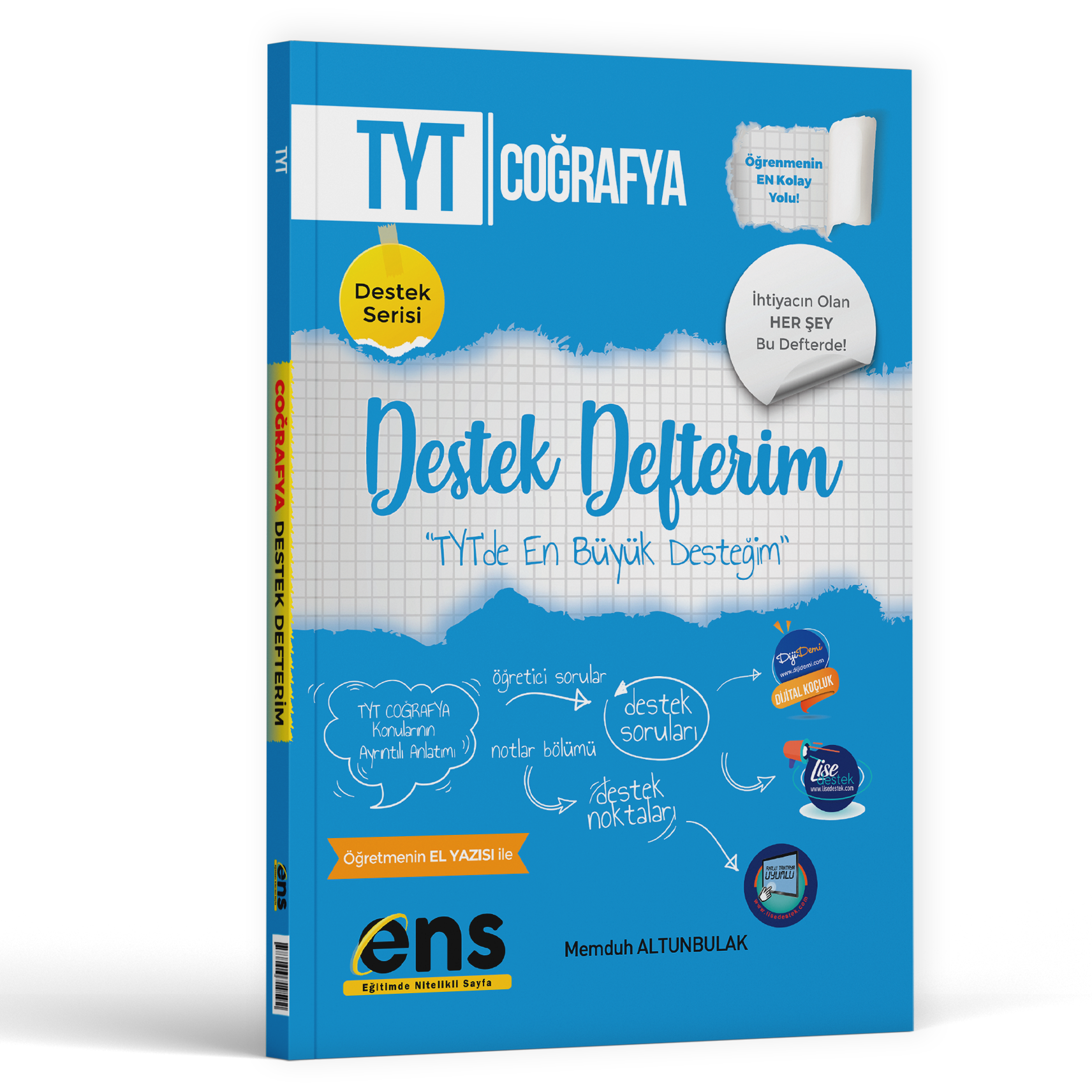 ENS TYT DESTEK DEFTERİM COĞRAFYA - 2024-25
