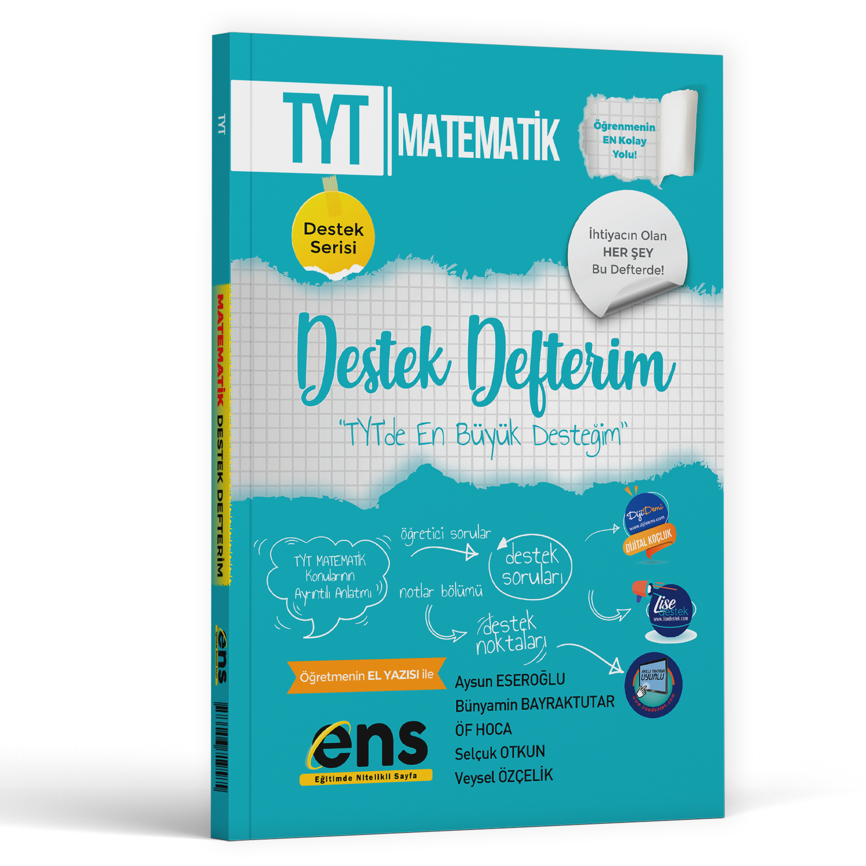 ENS TYT DESTEK DEFTERİM MATEMATİK - 2024-25