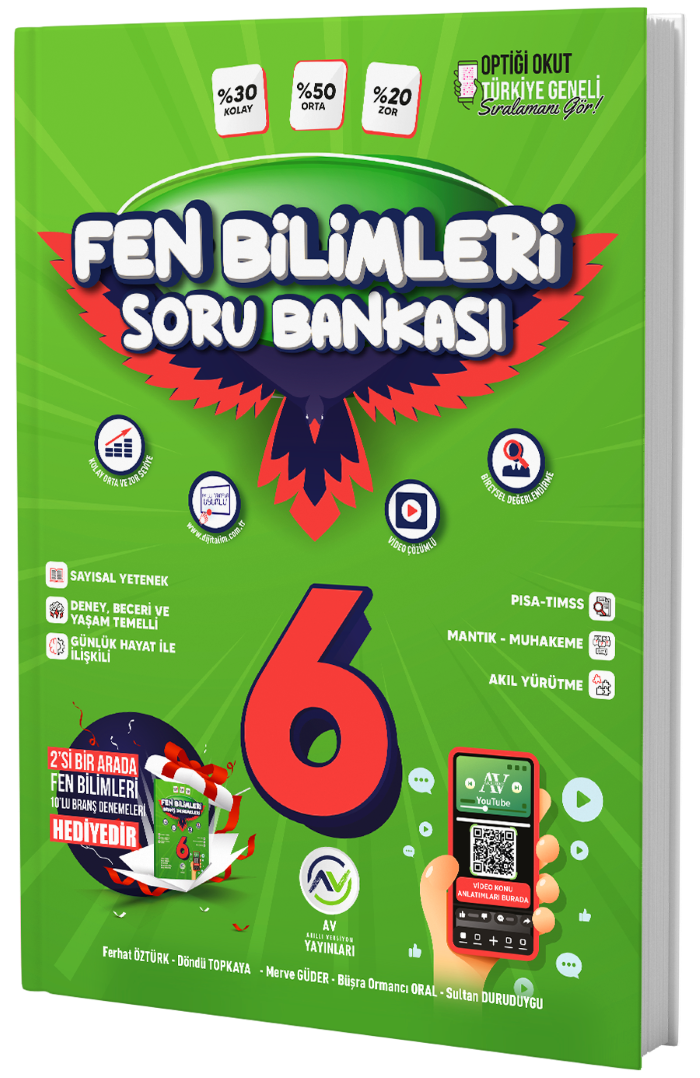 6.SINIF AV S.B. BRANŞ DNM HEDİYE FEN BİLM. - 25-26
