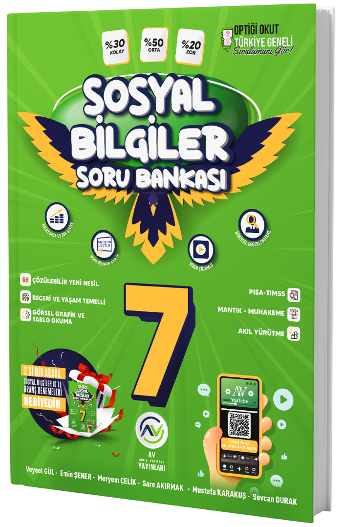 7.SINIF AV S.B. BRANŞ DNM HEDİYE SOSYAL B. - 25-26