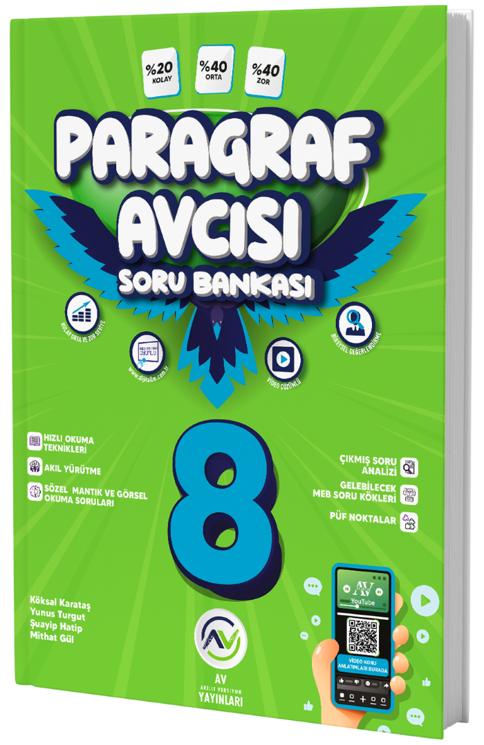 8.SINIF AV SORU BANKASI PARAGRAF - 25-26