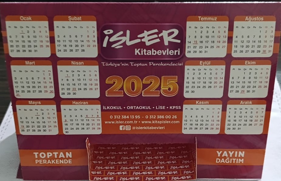 TAKVİM -2025 (150 ADET)