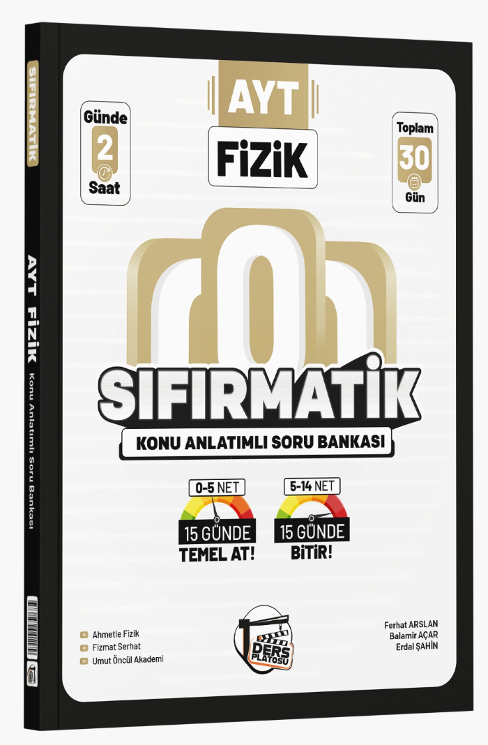 D.PLATOSU YKS AYT SIFIRMATİK K.A. KAMP FİZİK - 26