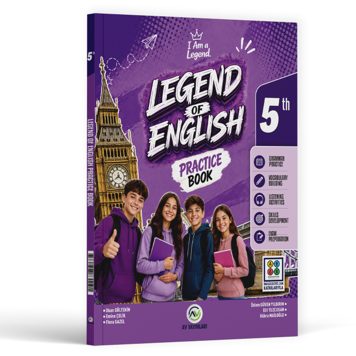 AV 5.SINIF LEGEND OF ENGLİSH PRATİCE BOOK - 26-27