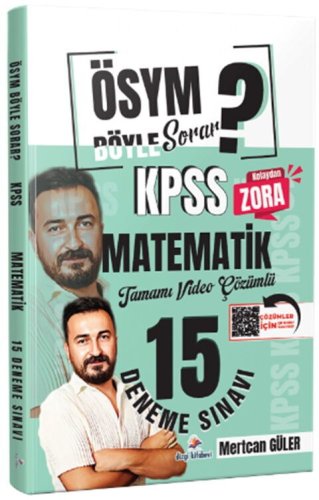 KPSS MATEMATİK 15 DENEME SINAVI -2026 İADESİZ 