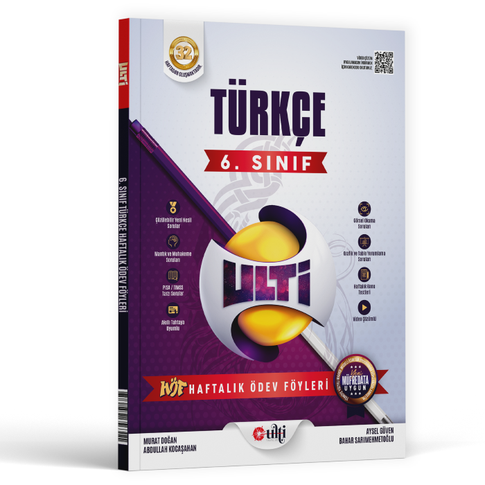 ULTİ 06.SINIF HF.ÖDEV FÖY (HÖF) TÜRKÇE - 26-27