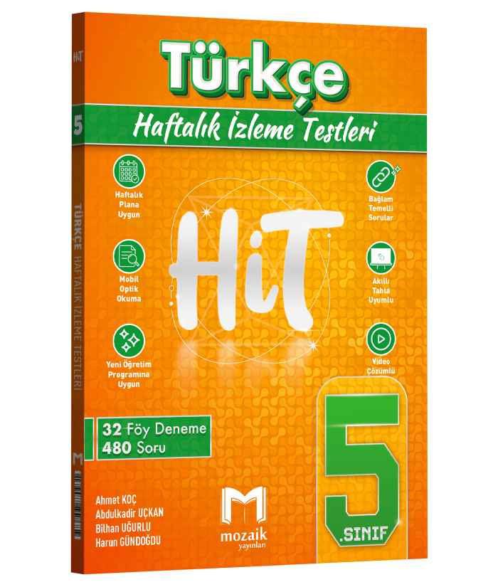 MOZAİK 5.SINIF HİT 32 Lİ DENEME TÜRKÇE - 26-27