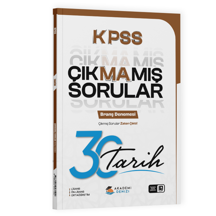 KPSS ÇIKMAMIŞ DENEME 30 LU TARİH - 26-27